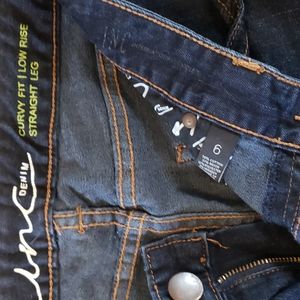 INC curvy fit size 6 jeans